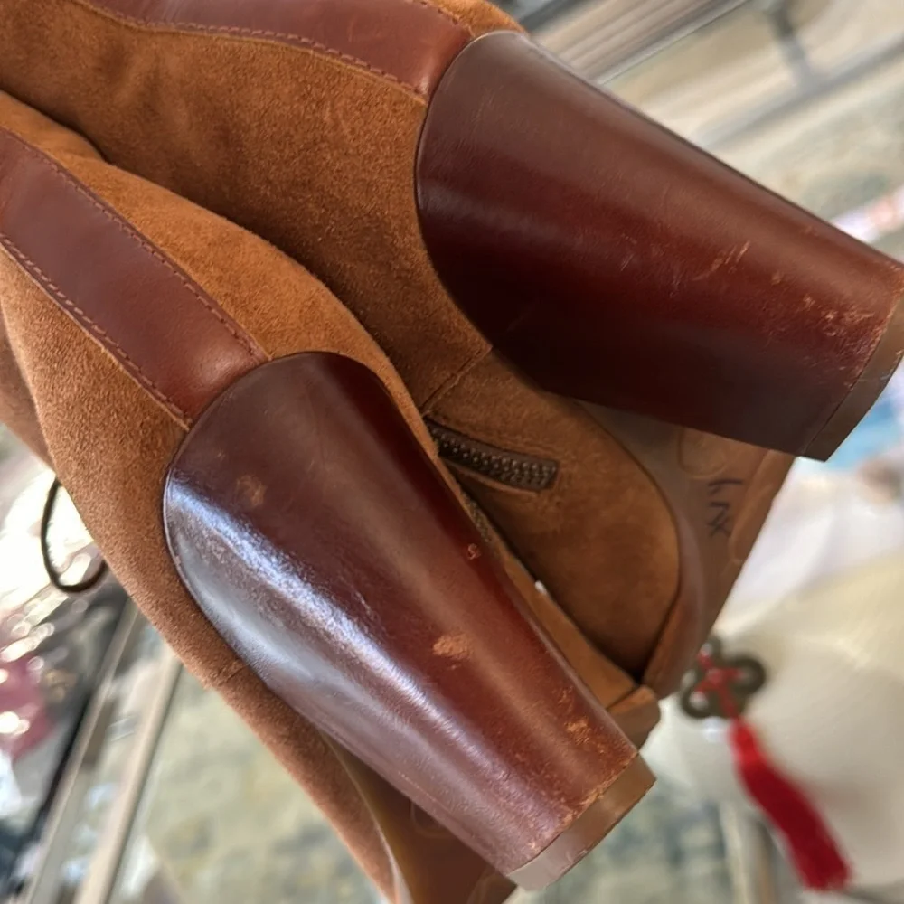 Kork Ease suede ankle boots